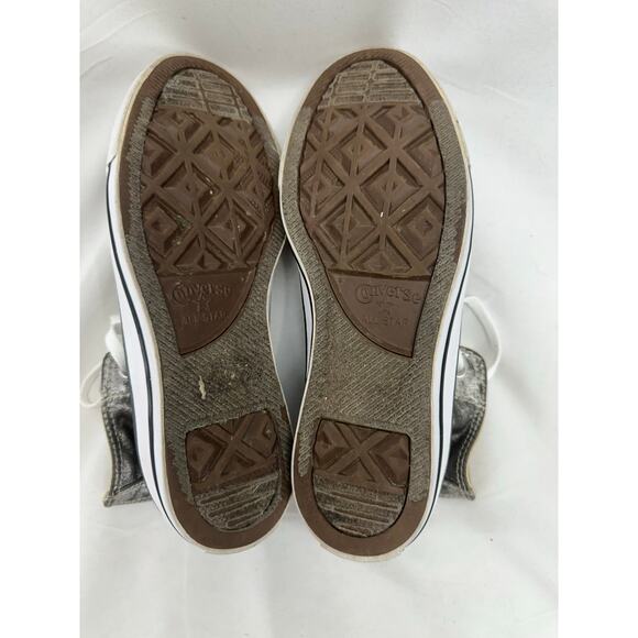 Converse Allstar silver metallic sneakers 7 - Picture 6 of 6